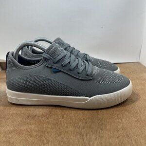 Vessi Weekend Women Size 9 Grey Knit Comfort Lace Up Low Top Casual Shoes